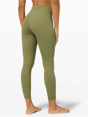 Lululemon Olive Wunder Under Leggings - 25”